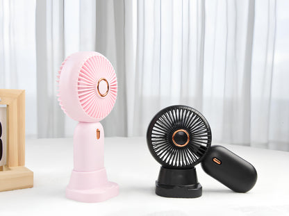 Mini USB Handheld Fan – Portable, Rechargeable & Quiet | 4 Colors