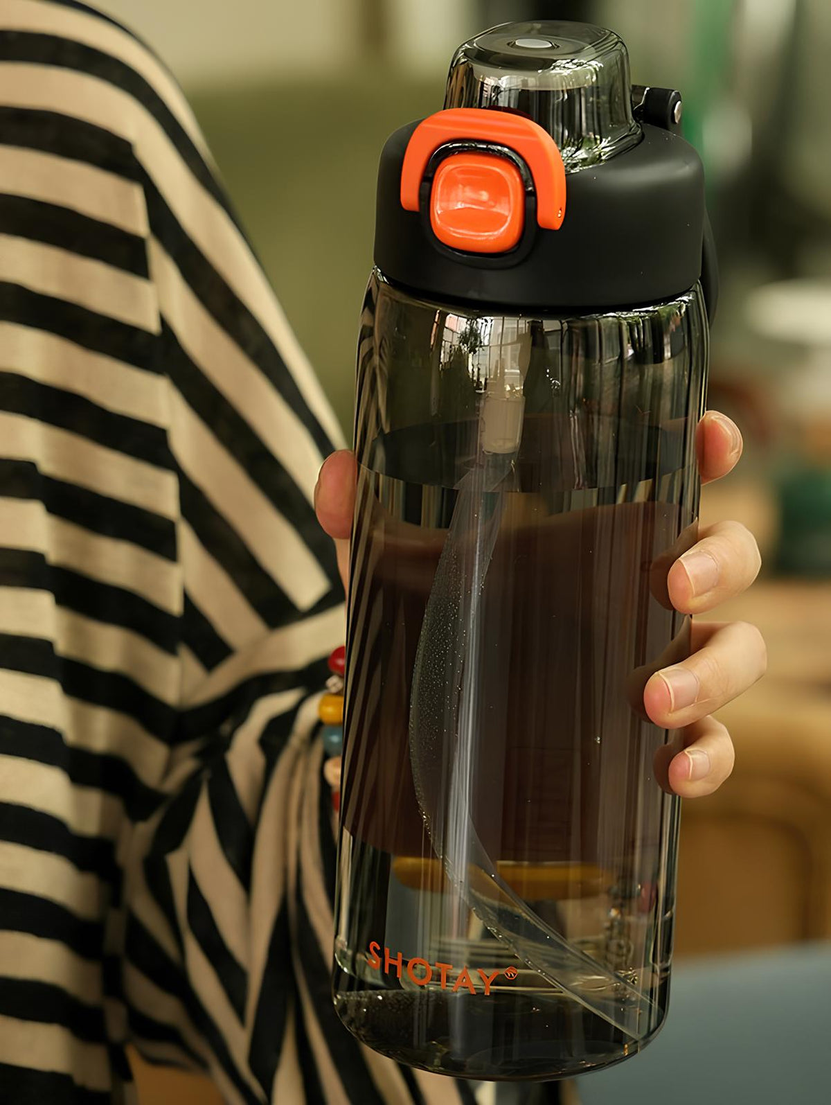 SHOTAY ST-7287 Dual-Drink Sports Water Bottle (800ml)