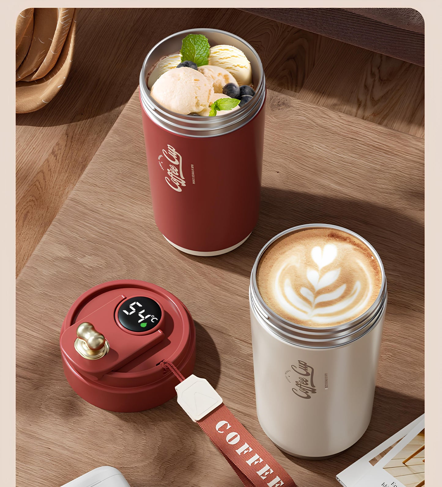 Java Insulated Coffee Cup – Food Grade 304 Stainless Steel Travel Mug