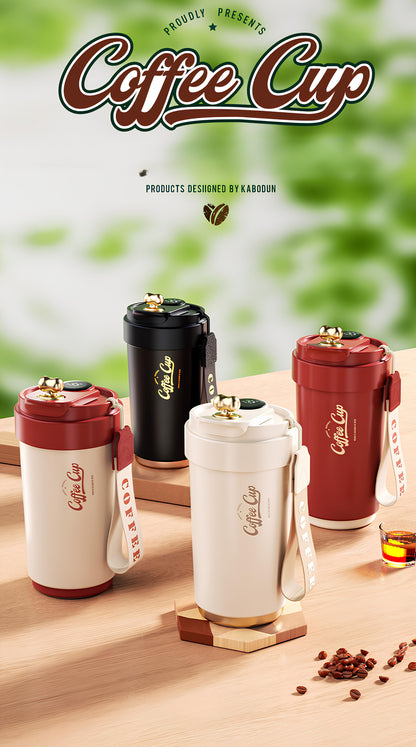 Insulated Coffee Cup 304 Stainless Steel Travel Mug