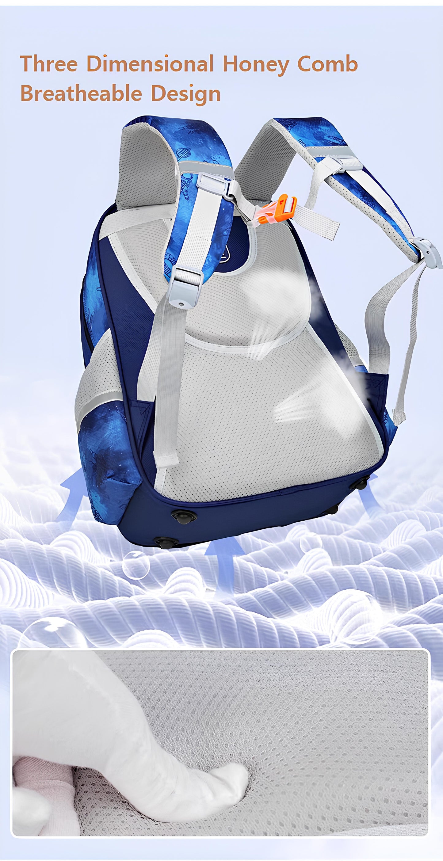Smart Ergonomic School Backpack