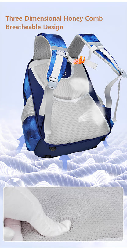 Smart Ergonomic School Backpack