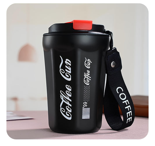 Vacuum Insulated Coffee Cup For Office, Travel