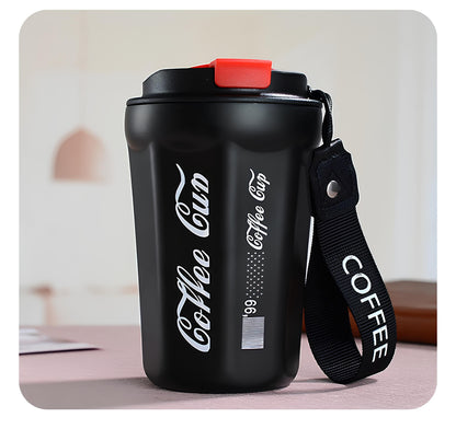 Vacuum Insulated Coffee Cup For Office, Travel