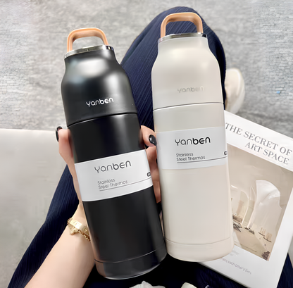 Premium Portable Stainless Steel Vacuum Thermos
