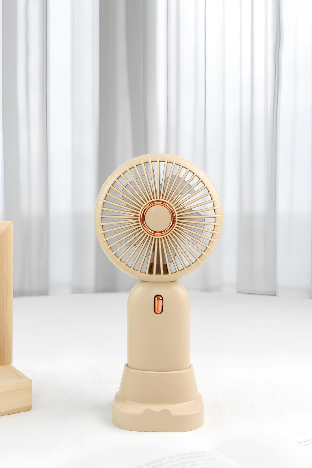 Mini USB Handheld Fan – Portable, Rechargeable & Quiet | 4 Colors