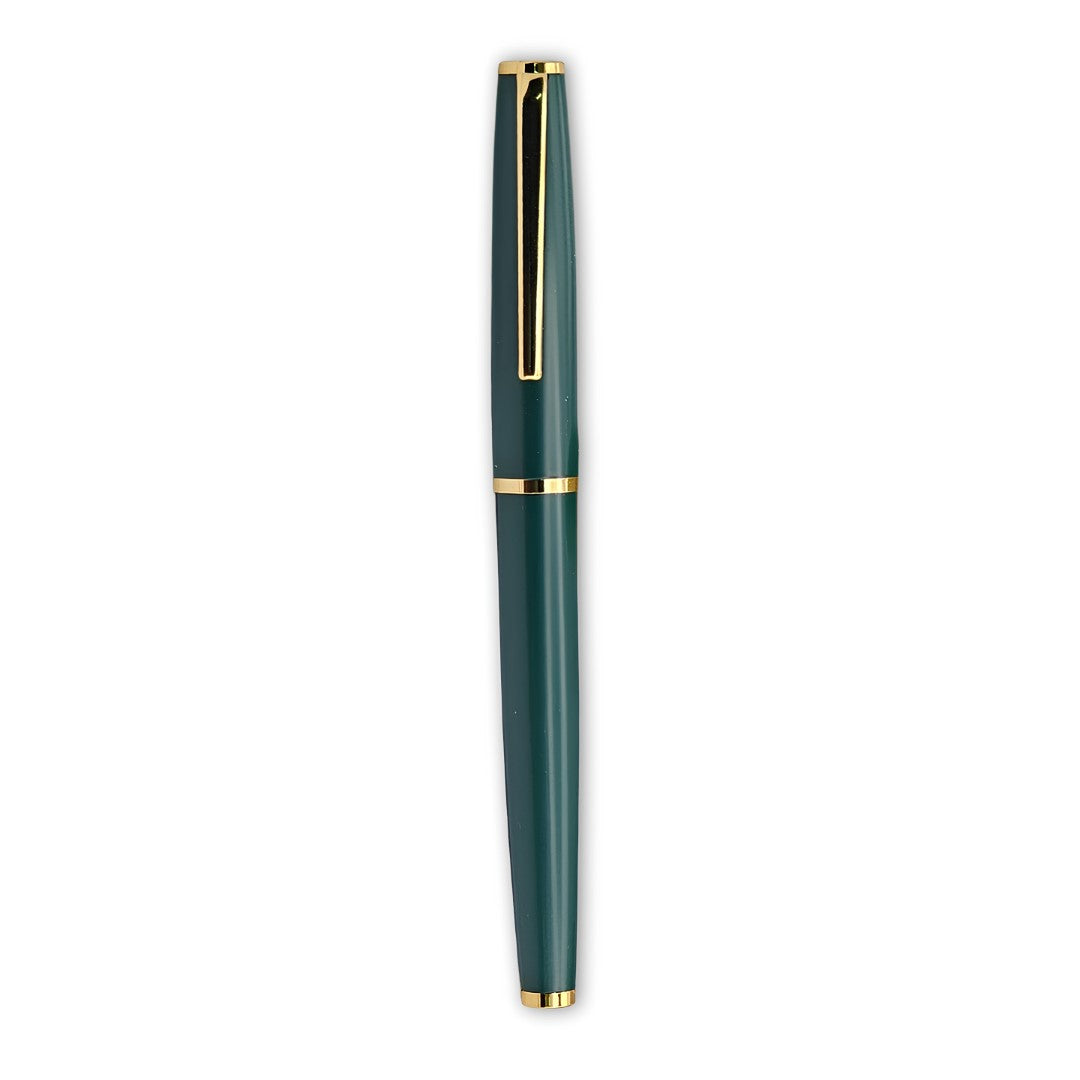 PAILI Premium Matte Finish Fountain Pen – Brushed Champagne Gold Grip (Available in Multiple Colors)