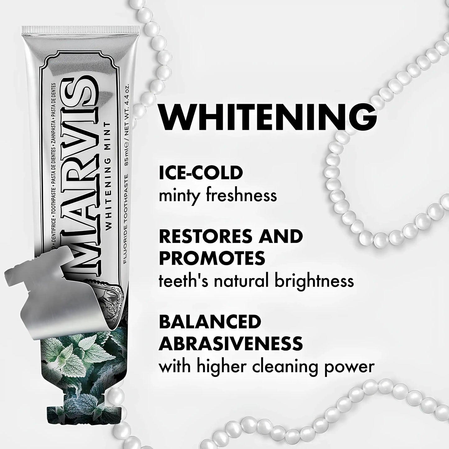 Marvis Whitening Mint Toothpaste - 85ML