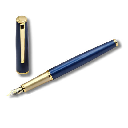 PAILI Premium Matte Finish Fountain Pen – Brushed Champagne Gold Grip (Available in Multiple Colors)