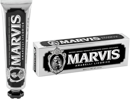 Marvis Amarelli Licorice Mint Toothpaste - 85ML