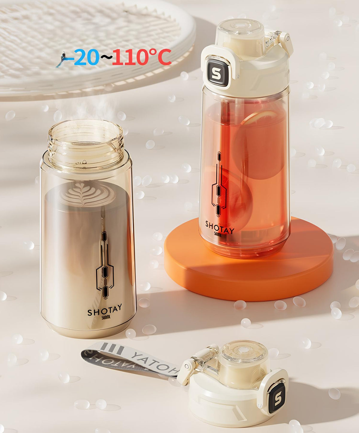 SHOTAY Dual-Drink Sports Water Bottle – ST7230 - 760ML