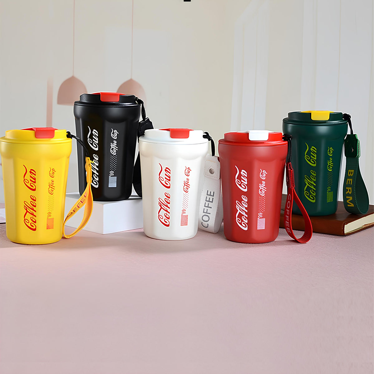 Vacuum Insulated Coffee Cup For Office, Travel