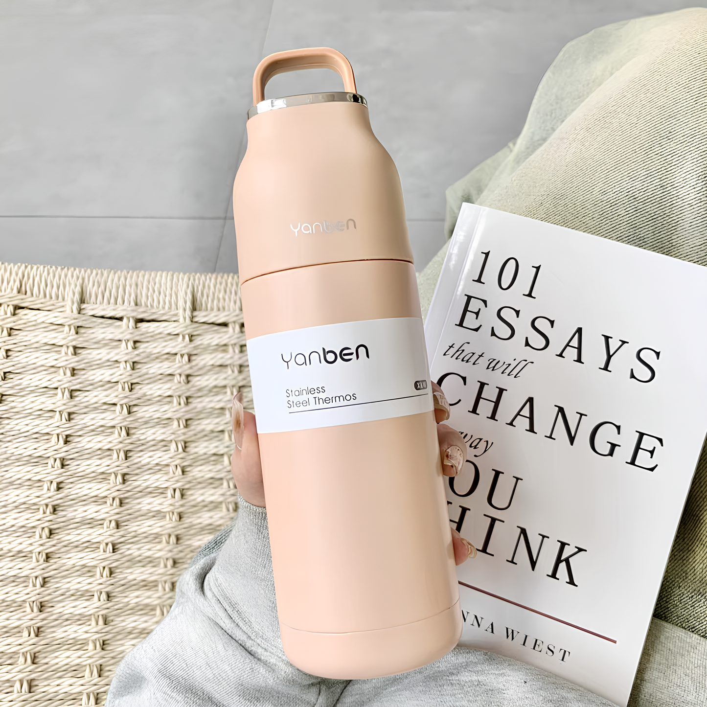 Premium Portable Stainless Steel Vacuum Thermos