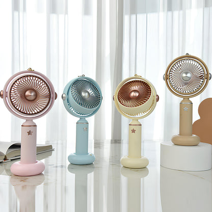 USB Rechargeable Mini Handheld Fan – Stylish & Portable | 4 Colors