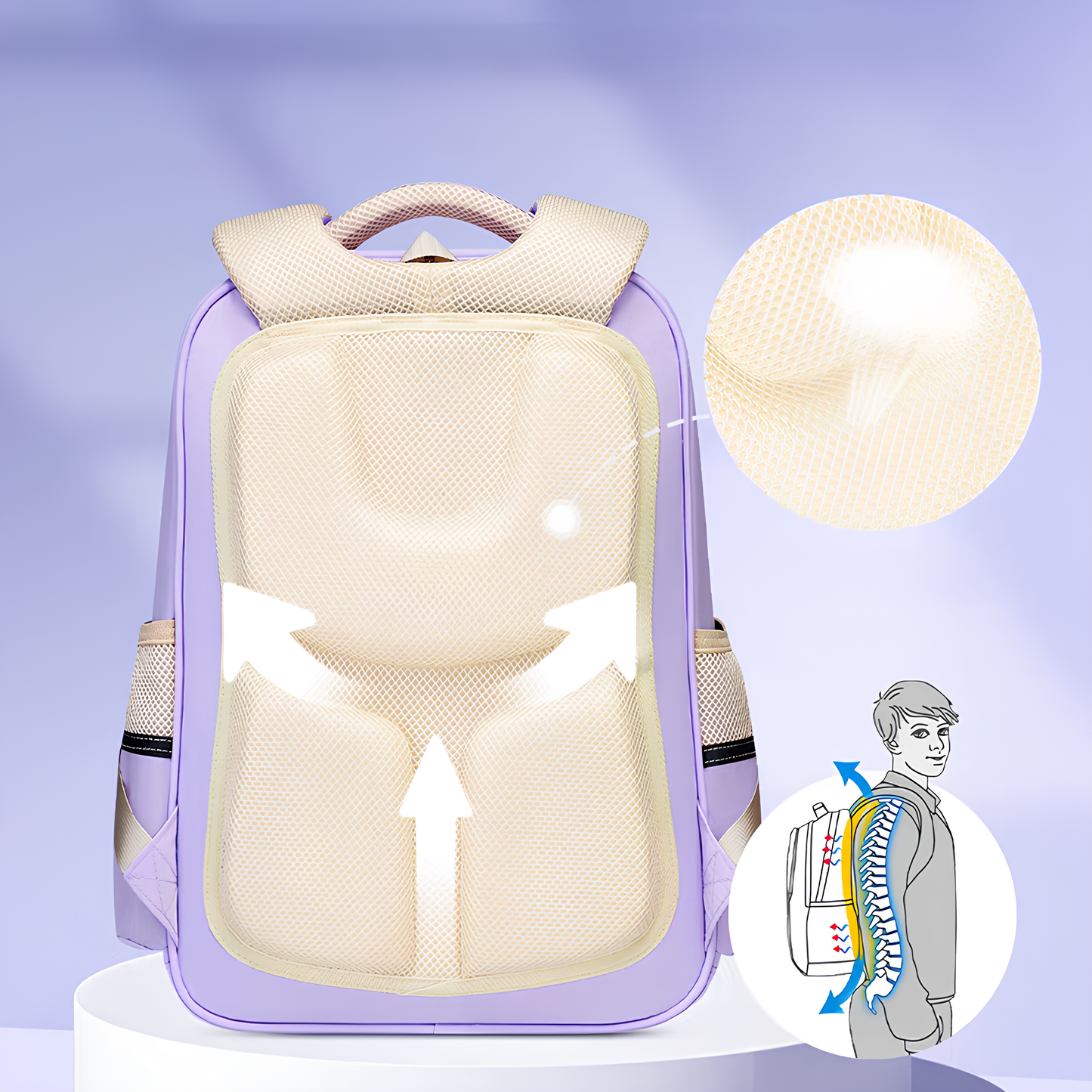 Sun Eight "Sunshine In Your Dream" School Backpack