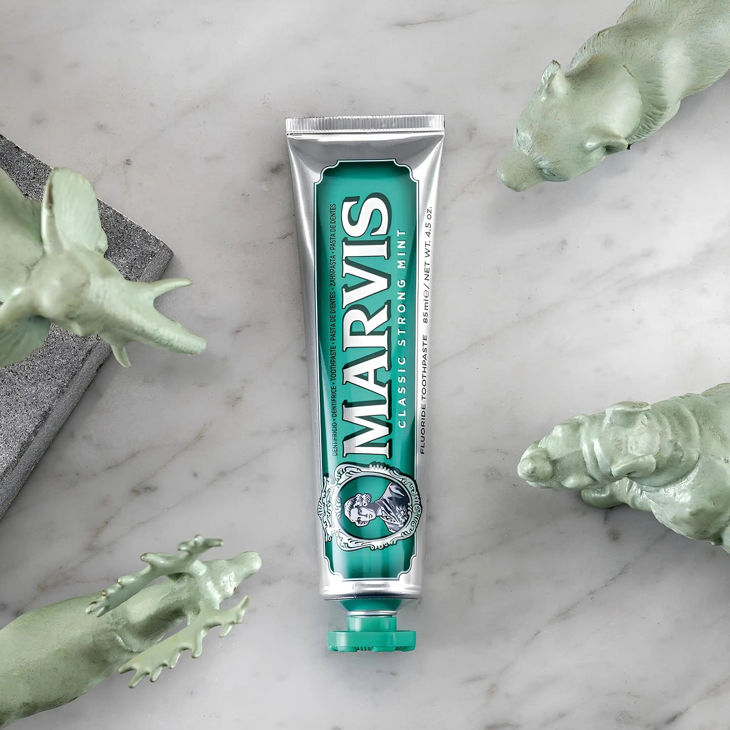 Marvis Classic Strong Mint Toothpaste, Controls Plaque - 85ml