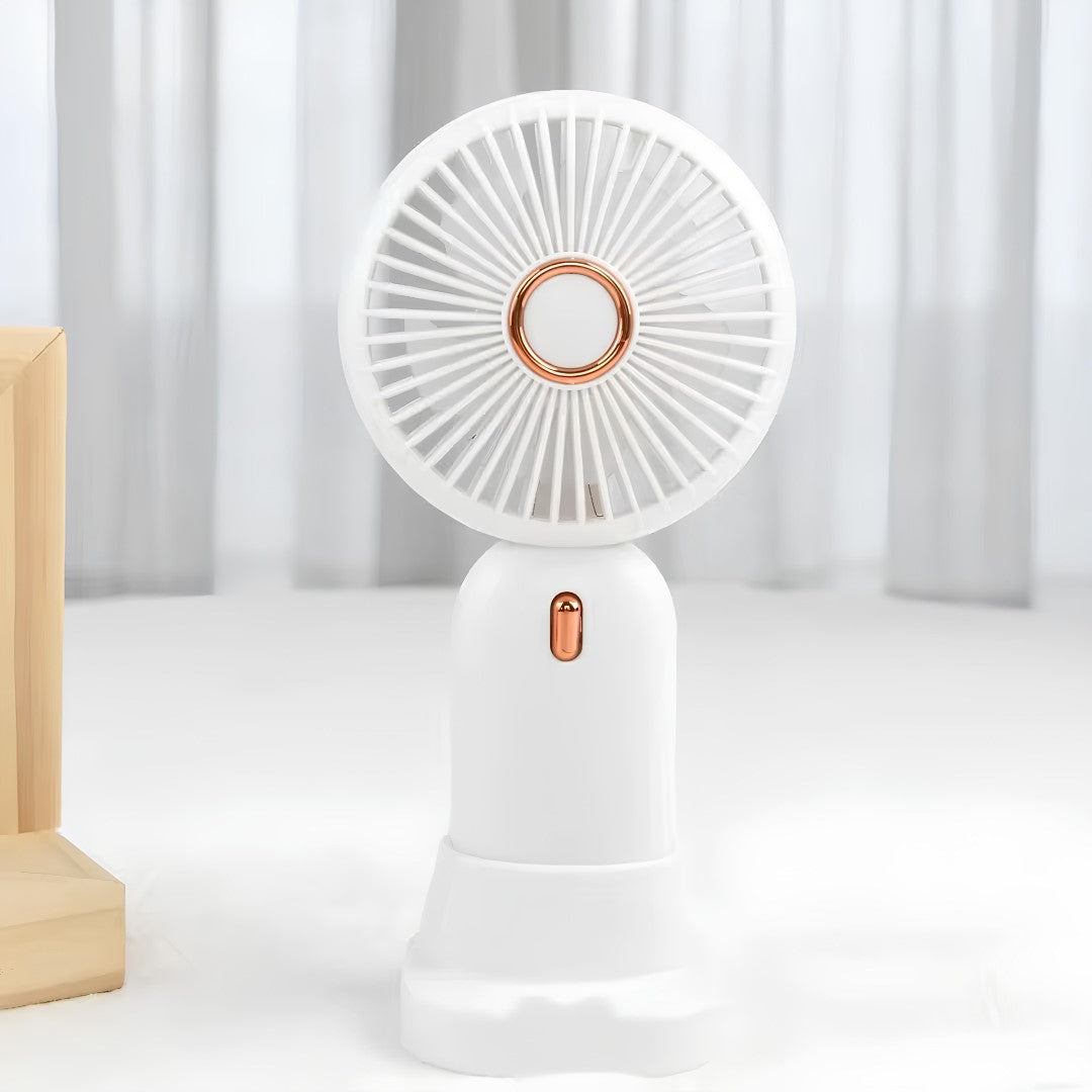 Mini USB Handheld Fan – Portable, Rechargeable & Quiet | 4 Colors