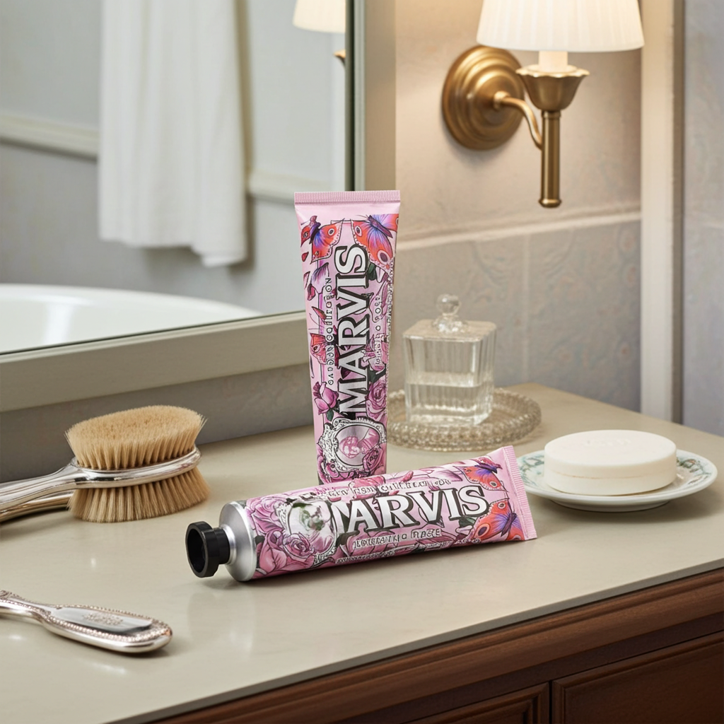 Marvis Kissing Rose Limited Edition Toothpaste - 75 ML