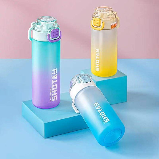 SHOTAY Matte Gradient Dual-Drink Sports Water Bottle ST 7259- 800ML
