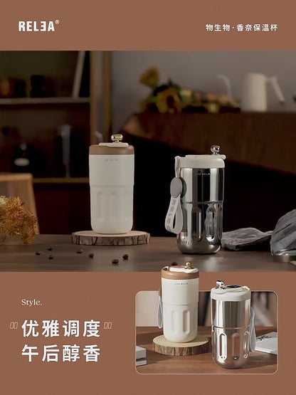 Relea "Live Well" Smart Temperature Display Coffee Cup