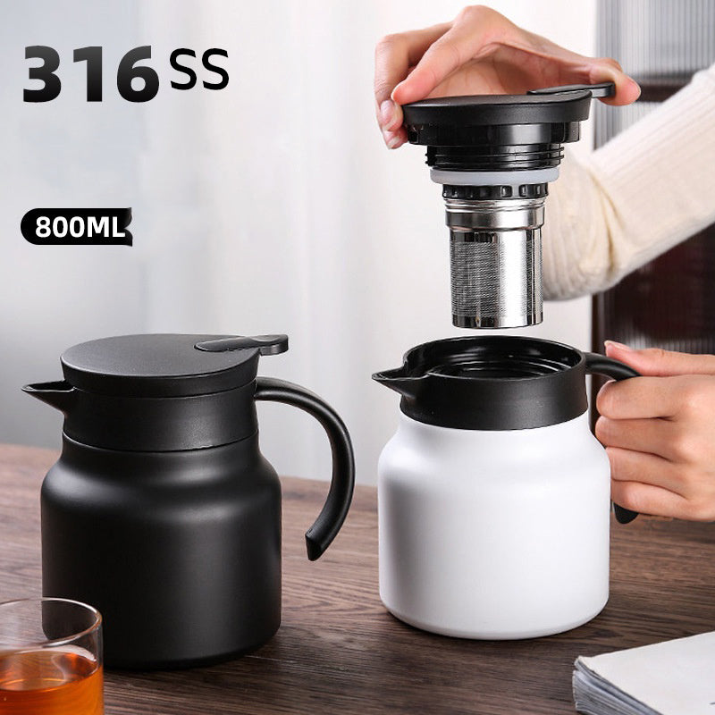 Premium 316 Stainless Steel Thermal Kettle Carafe