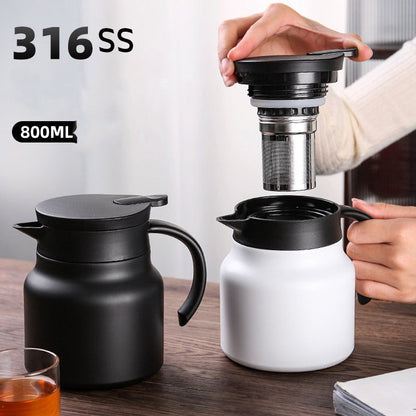 Premium 316 Stainless Steel Thermal Kettle Carafe