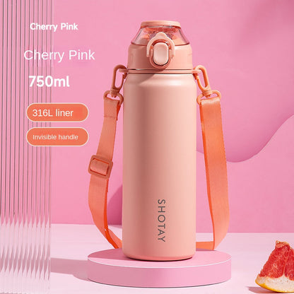 SHOTAY 750ml Stainless Steel Portable Thermos