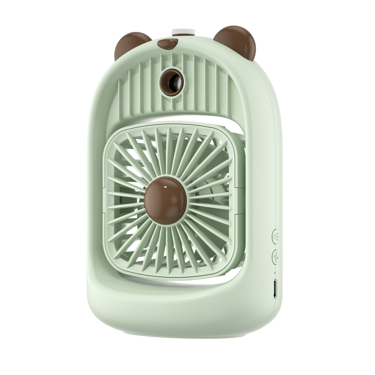 Spray Cooling Mist Fan – USB Hand Held Water Mist Fan | Bear Design